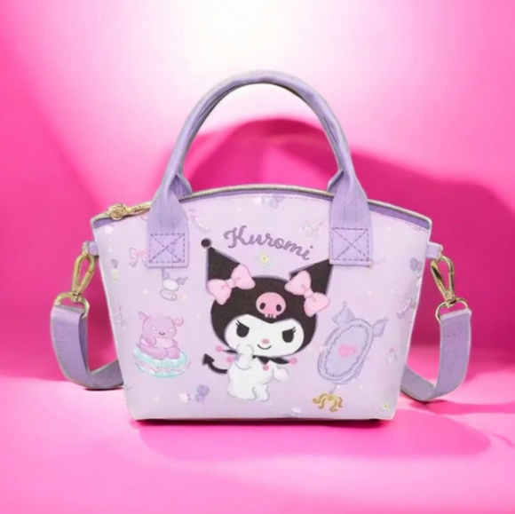 NEW Sanrio Kuromi Handbag (and crossbody bag) - Picture 1 of 2